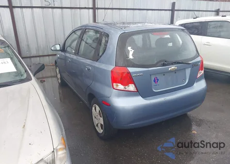 2007 Chevrolet Aveo 5 Ls из США, поврежденный, VIN KL1TD66627B762140